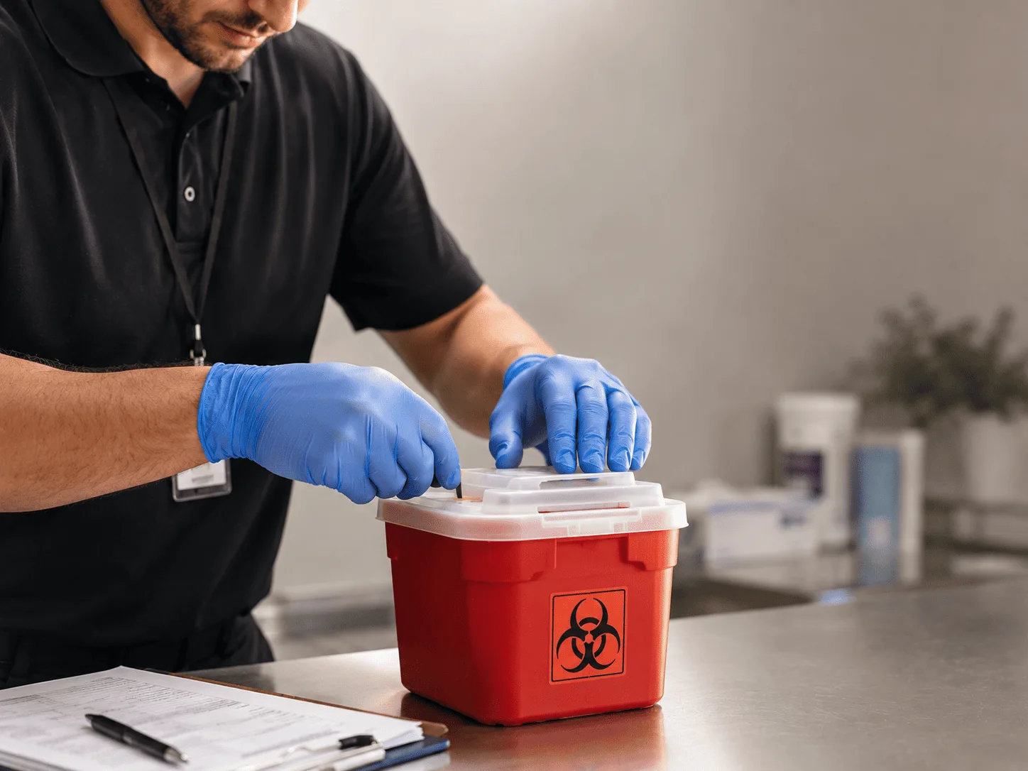 Why choose Sharps Waste Disposal in De Soto, IA